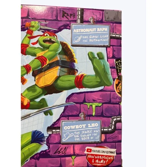 Teenage Mutant Ninja Turtles Mutant Mayhem Turtles In Disguise Party Pack - Picture 4 of 16